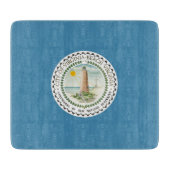 Vlag van Virginia Beach (Virginia, VS) Snijplank (Voorkant)