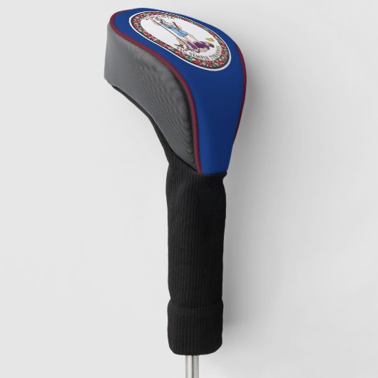 Vlag van Virginia Golfheadcover (Schuin)
