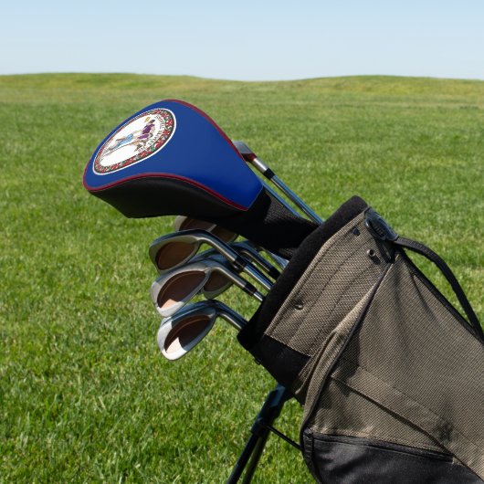 Vlag van Virginia Golfheadcover (Insitu)