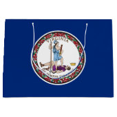 Vlag van Virginia Groot Cadeauzakje (Voorkant)