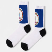 Vlag van Virginia Sokken (Links)