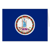 Vlag van Virginia State Design (Voorkant Horizontaal)