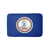 Vlag van Virginia State Design Badmat (Voorkant)