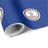 Vlag van Virginia State Design Cadeaupapier (Rol Hoek)