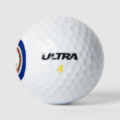 Vlag van Virginia State Design Golfballen (Logo)