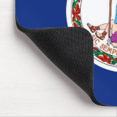 Vlag van Virginia State Design Muismat (Hoek)
