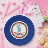 Vlag van Virginia State Design Papieren Bordje (Feest)