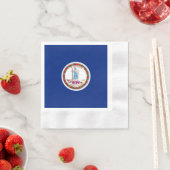 Vlag van Virginia State Design Servetten (Insitu)