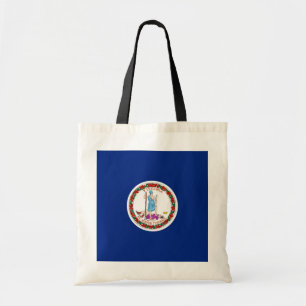Vlag van Virginia State Design Tote Bag