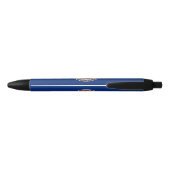 Vlag van Virginia Zwarte Inkt Pen (Achterkant)