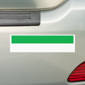 Vlag van Vlieland Bumpersticker (Op auto)