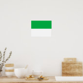 Vlag van Vlieland Poster (Keuken)