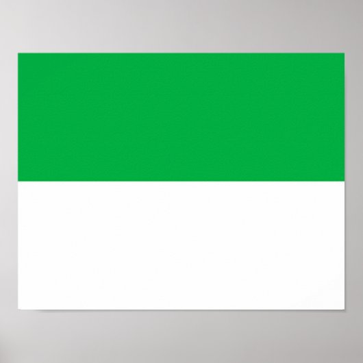 Vlag van Vlieland Poster (Voorkant)