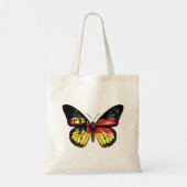 Vlag van vlinderkoning Duitsland Tote Bag (Achterkant)