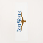 Vlag van Vortwerendheid (Texas) Yogamat (Voorkant)