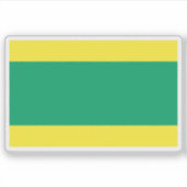 Vlag van Võru, Estland Sticker (Voorkant)