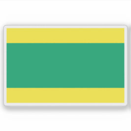 Vlag van Võru, Estland Sticker