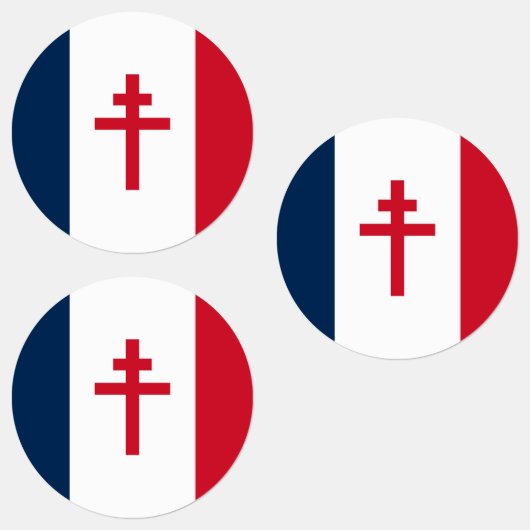 Vlag van Vrij Frankrijk Labels (Groep)