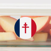 Vlag van Vrij Frankrijk Labels (Aangebracht)