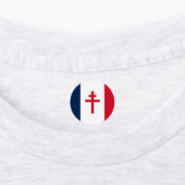 Vlag van Vrij Frankrijk Labels (Aangebracht)