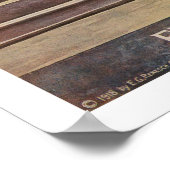 Vlag van vrijheid poster (Hoek)