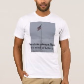 Vlag van vrijheid t-shirt (Voorkant)