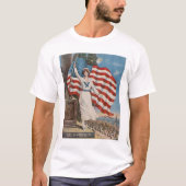 Vlag van vrijheid t-shirt (Voorkant)