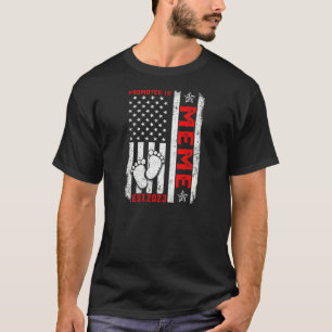 Vlag van vrouwen in de Verenigde Staten promoot bi T-shirt