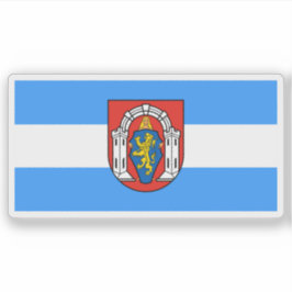 Vlag van Vukovar, Kroatië Sticker