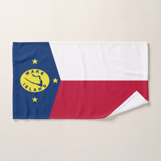 Vlag van Wake Island Handdoek (Handdoek)