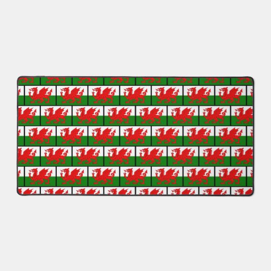 VLAG VAN WALES BUREAUMAT (Voorkant)