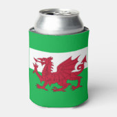 Vlag van Wales (Cymru) Blikjeskoeler (Blikje Voorkant)