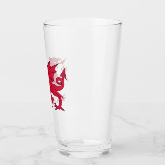 Vlag van Wales Glas (Links)