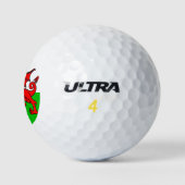 Vlag van Wales Golfballen (Logo)