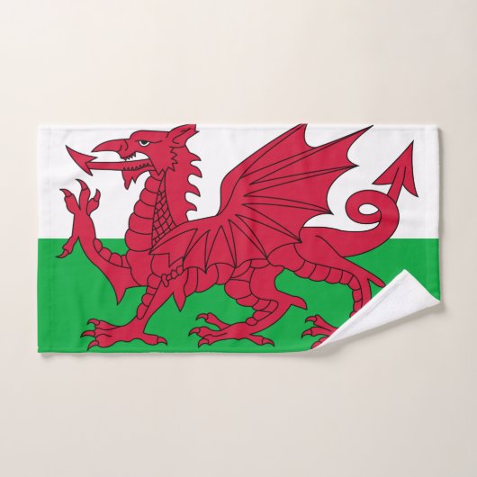 Vlag van Wales Handdoek (Handdoek)