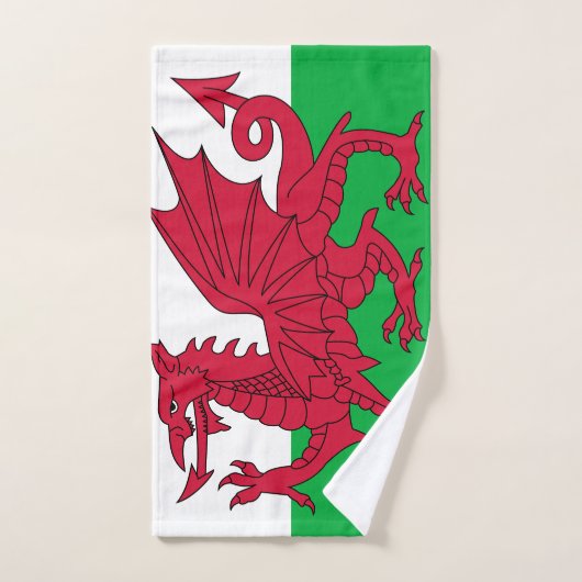 Vlag van Wales Handdoek (Handdoek)