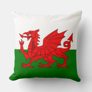 Vlag van Wales Kussen