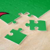 Vlag van Wales Legpuzzel (Zijkant)