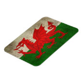  vlag van Wales Magneet (Linkerzijde)