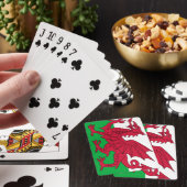Vlag van Wales Pokerkaarten (Insitu)