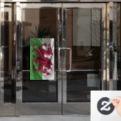 Vlag van Wales Raamsticker (Kantoordeur)