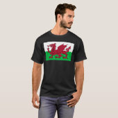 Vlag van Wales T-shirt (Voorkant volledig)