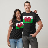 Vlag van Wales T-shirt (Unisex)