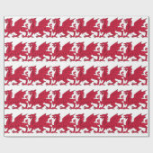 Vlag van Wales - The Red Dragon - Baner Cymru Cadeaupapier (Vlak)