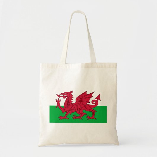 Vlag van Wales Tote Bag (Voorkant)