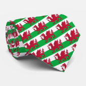 Vlag van Wales Vlag van Wales Stropdas (Opgerold)