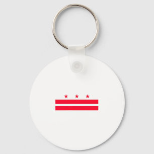 Vlag van Washington D.C. _1 Sleutelhanger