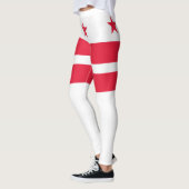 Vlag van Washington D.C. (District of Columbia) Leggings (Links)