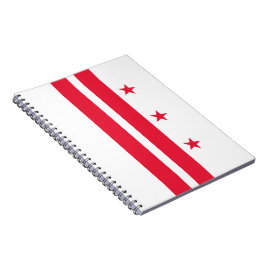 Vlag van Washington D.C. (District of Columbia) Notitieboek