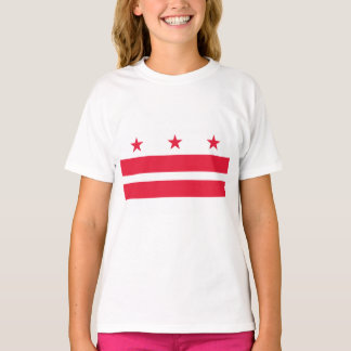 Vlag van Washington D.C. (District of Columbia) T-shirt